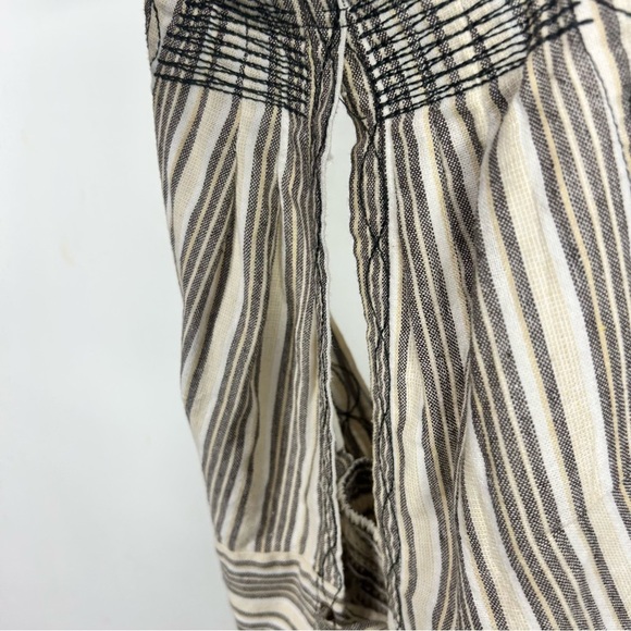 GILDED INTENT by BUCKLE lace up raw hem halter tank top O19 - Picture 10 of 10